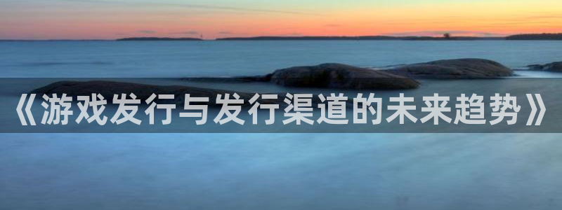 新宝GG官网注册平台怎么样啊：《游戏发行与发行渠道的未来趋势》